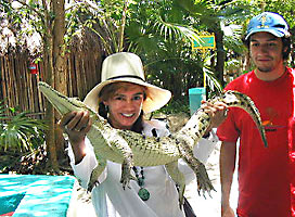 You Can Hold A Crocodile Too!